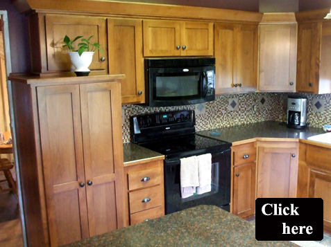KC Wood's Kitchen Cabinet MakeOver System - better than Cabinet Refacing and Cabinet Refinishing